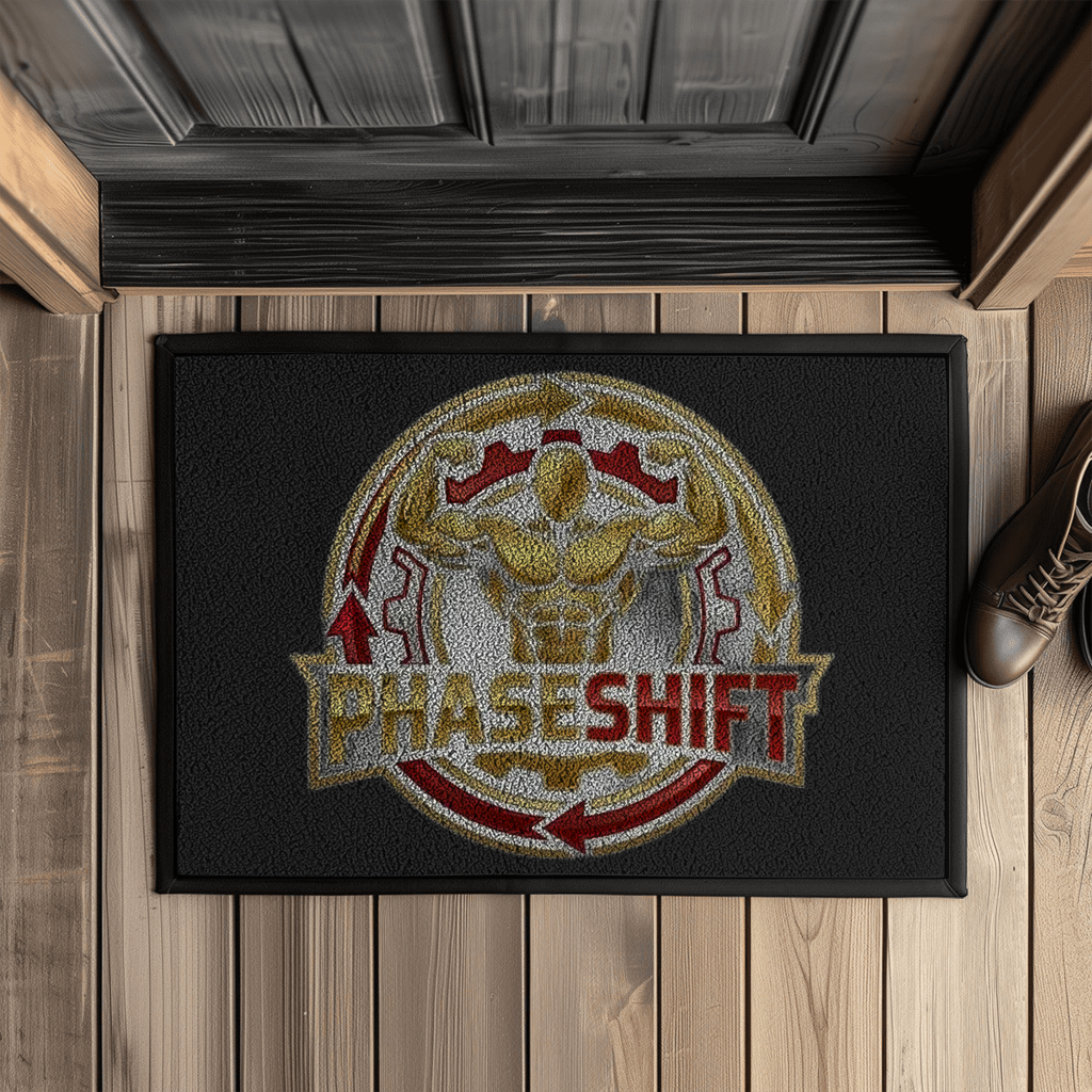 Fußmatte mit Gummirand