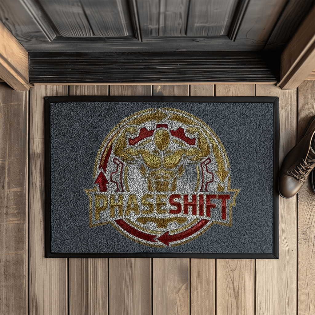 Fußmatte mit Gummirand