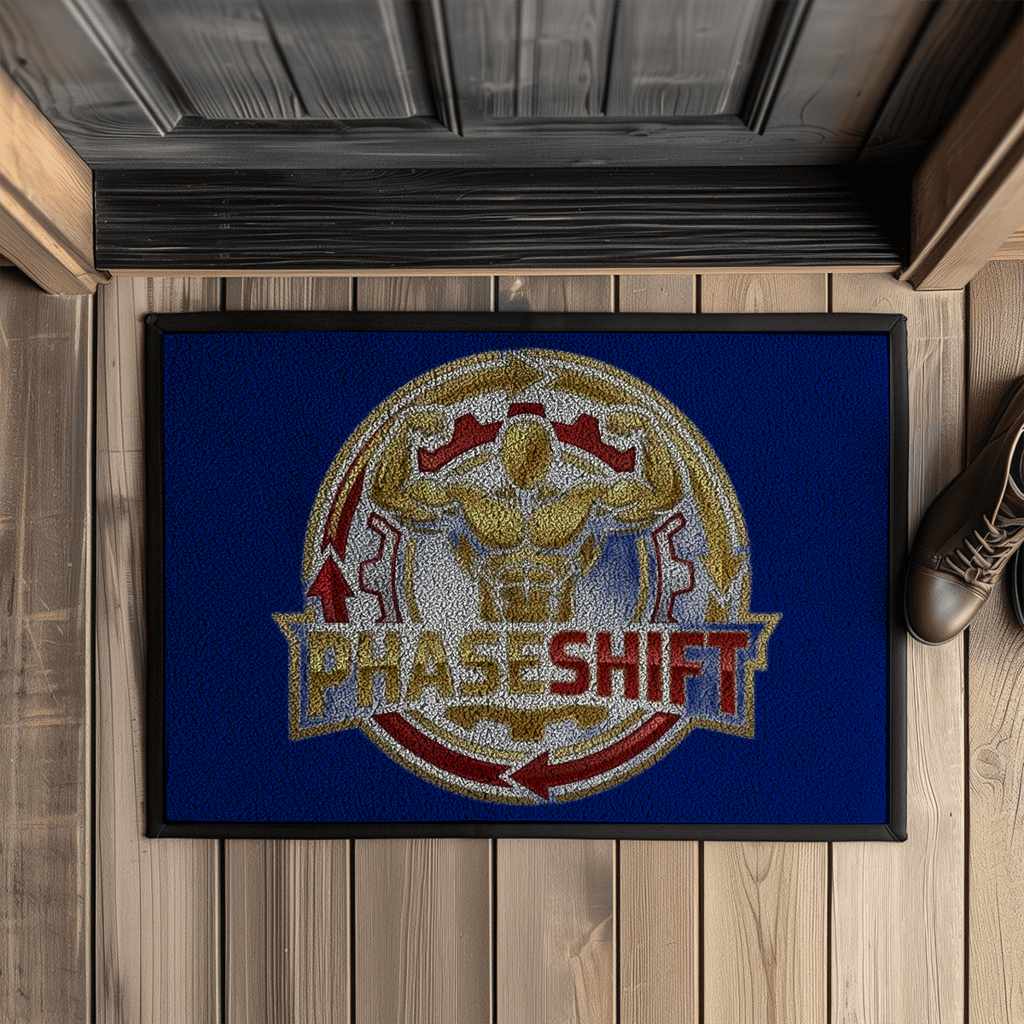 Fußmatte mit Gummirand