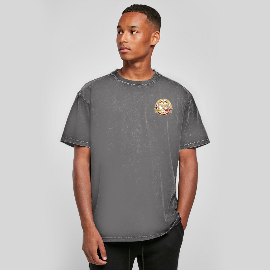 Oversize Washed T-Shirt – Acid Wash