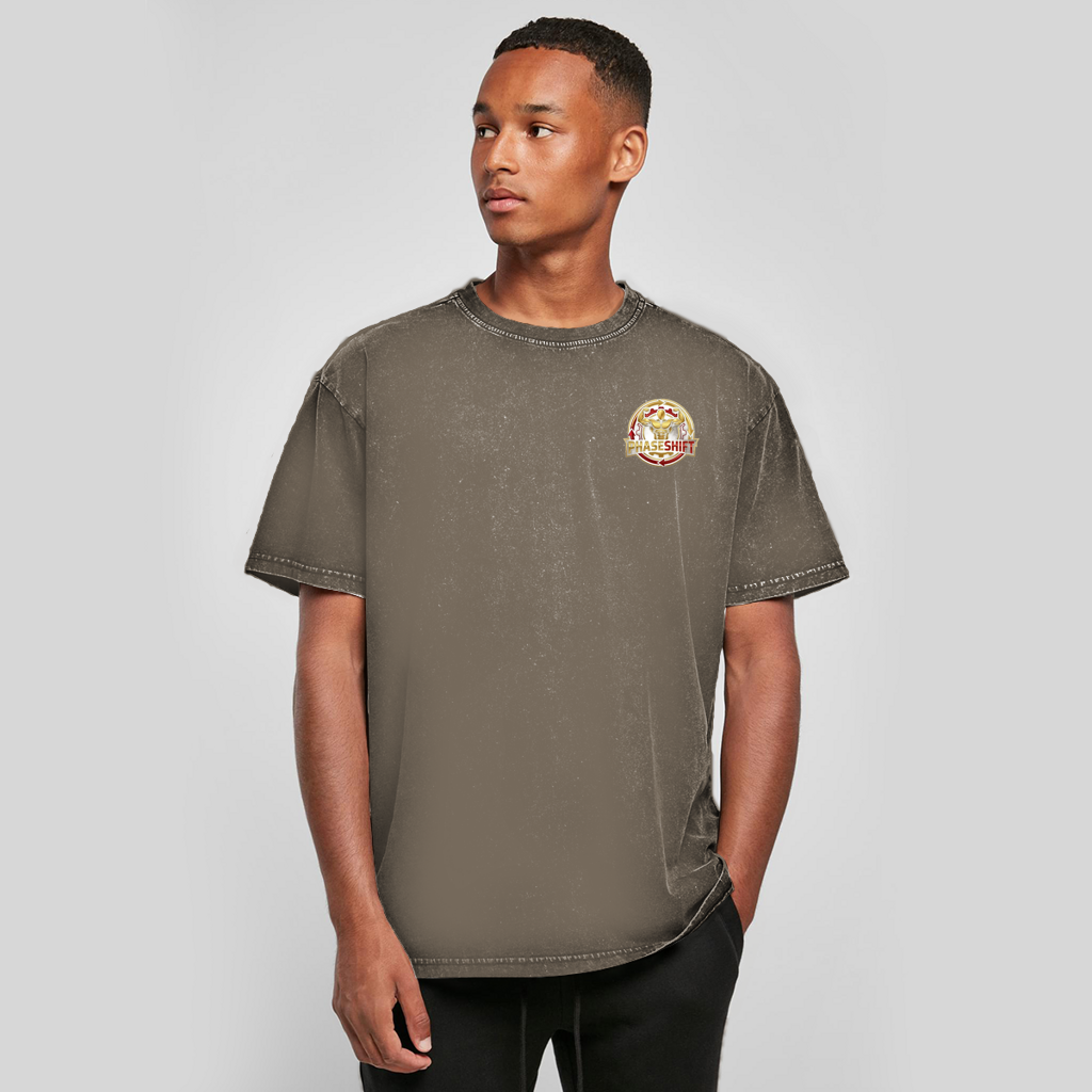 Oversize Washed T-Shirt – Acid Wash